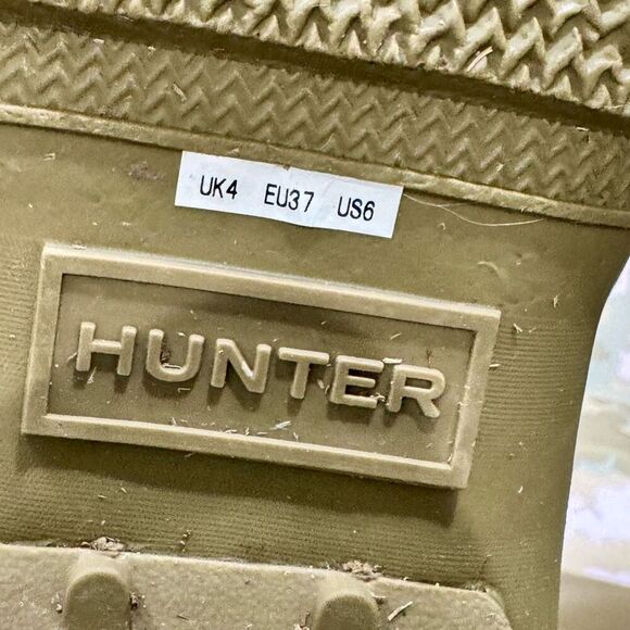 Hunter Women’s Short Flecktarn Camo Rain Boots. Size 6. - Picture 14 of 14